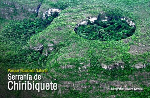 Parque nacional natural: Serrania del chiribiquite